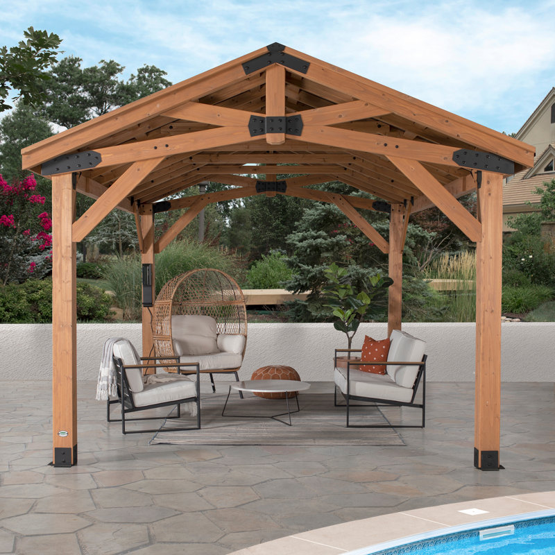 Backyard Discovery Norwood Gazebo & Reviews | Wayfair